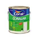 Coral acrilico economico coralar branco gelo 3,6l