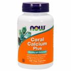 Coral Cálcio Plus 100 Vcaps by Now Foods