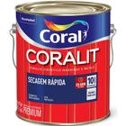 Coral esmalte coralit 3,6l secagem rápida brilhante