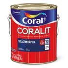 Coralit Secagem Rápida Brilhante Branco 3L Coral