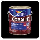 Coralit Ultra Resistência Alto Brilho Preto 3,6L Coral