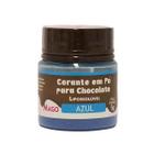 Corante em pó para chocolate lipossoluvel azul 5g Mago