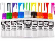 Corante Liquido Tinta Xadrez Amarelo Azul Branco Laranja Marrom Violeta Preto Verde Bisnaga 50ml