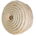 Corda De Sisal Natural 20mm Rolo 25 Metros Naval Resistente Arranhador Balanço Artesanato Decoração Amarrações