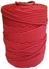 Corda multifilamento trançada 6,0mm 4,0kg 191 metros vermelha polipropileno - Vonder