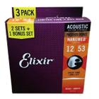 Corda Para Violao Aco 012 Light Phosphor Bronze - Elixir