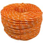 Corda Polipropileno 3P Laranja 12Mm 50M