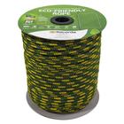 Corda Pratik Trançada Carretel Pet Verde/Amarelo 8mmx233m