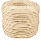 Corda Sisal 10mm 100 Metros Rasada Arranhador Gato Artesanato