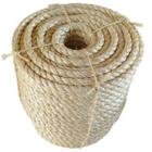 Corda Sisal 12Mm Rolo 220Mts Rasada Artesanato Decoração