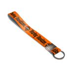 Cordão Chaveiro Harley davidson Pequeno Laranja Premium