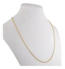 Cordão Feminino De Ouro 18k Elos Portugueses 2.0 60 Cm Colar