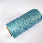 Cordão Fio Encerado Cordone 1mm 100gr Linhasita Azul Claro