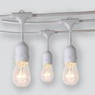Cordão LED String Light Varal Branco 10 Lâmpadas 5M Uso Externo