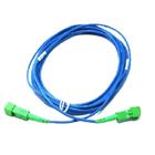 Cordão Óptico Patch Cord Fibra Óptica 3m Branco e Azul