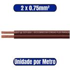 Cordão Paralelo 2 X 0.75mm² Marrom Marrom - (VALOR REFERENTE AO METRO) - OUTROS