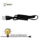 Cordão Rabicho de abajur com Interruptor Meio Fio Bivolt Diversas medidas - Alves Iluminação