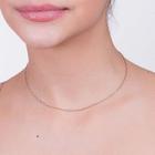 Cordão Rommanel Banhado A Ouro Fio Cabelo De Anjo 42 Cm 530411