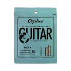 Cordas para Guitarra Elétrica Orphee Rx15/17/19 - Super Leves - Liga de Níquel