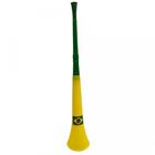 Corneta Vuvuzela Verde e Amarela - 64 cm