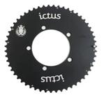 Coroa Ictus Road Indexada Speed Aero Bcd 110 54 T Preta 54t