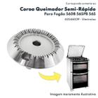 Coroa Queimador Semi-rápido Para fogão Electrolux 56DB 56SPB 56SX Original 62546039