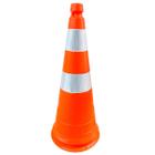 Corpo Do Cone PL 4060 75 CM Laranja e Branco Plastcor 700.01340