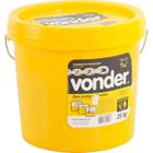 Corrente 1/4" longa zincada balde plástico com 25 quilos - Vonder