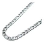 Corrente Cordão Masculino 3x1 70cm Aço Inox Prata