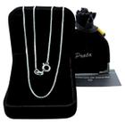 Corrente de Prata 925 Fina Masculina Legítima Cordão 60cm Luxo Correntinha Maciça Veneziana Fininha
