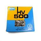 Corrente Kmc Hv500 6/7V 116 Links Semi-Index Cinza/Marrom