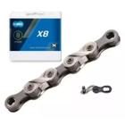 Corrente KMC X8 8v Bike Aro 29 /27,5 / 26 116 Links