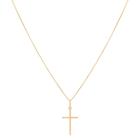 Corrente Veneziana Ouro 18k 70cm+ Pingente Crucifixo Ouro18k