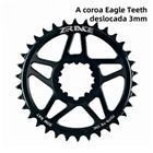 Corrente ZRACE MTB 10s/11s/12s - 7075AL CNC Eagle Tooth 3mm Offset - Montagem Direta