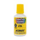 Corretivo Liquido 18ml - Acrilex Para Escritório