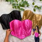 Corset Feminino cropped Adulto