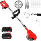 Cortador Aparador Grama Roçadeira A Bateria 24v Cortador de Grama Roçadeira - Nakasaki