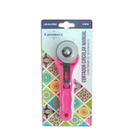 Cortador Circular Manual PINK 45mm Tecido Patchwork Scrapboo