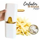 Cortador De Batata Palito/legumes Em Plástico e Inox