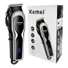 Cortador De Cabelo Kemei Km-119 Prata 110v/220v