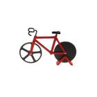 Cortador de Pizza Bicicleta Decorativo Cor Vermelho 12x18cm - MaisAZ