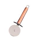 Cortador de Pizza / Carretilha Aço Inox Cabo Rose Gold Wincy