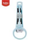 Cortador De Unha Com Lupa Azul Buba 7555