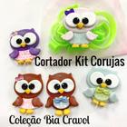 Cortador kit Corujas - coleção Bia Cravol