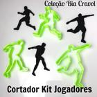 Cortador Kit Jogadores 3 peças - coleção Bia Cravol