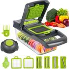 Cortador Multi Fatiador Nicer Alimentos e Frutas Cinza 13 em 1