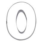 Cortador Numeral 0 Ref. 350 RR Cortadores Rizzo Confeitaria