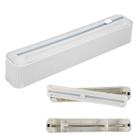 Cortador Plastico Filme Papel Aluminio Comida Alimento Preparo Ima Magnetico Geladeira Armario Cozinha Suporte Dispenser Armazenamento Organizaçao