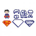 Cortador Super Homem Baby + Logo 5cm