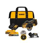 Cortadora Angular 3 A Bateria Dewalt 20V Dcs438B-B3 + Kit